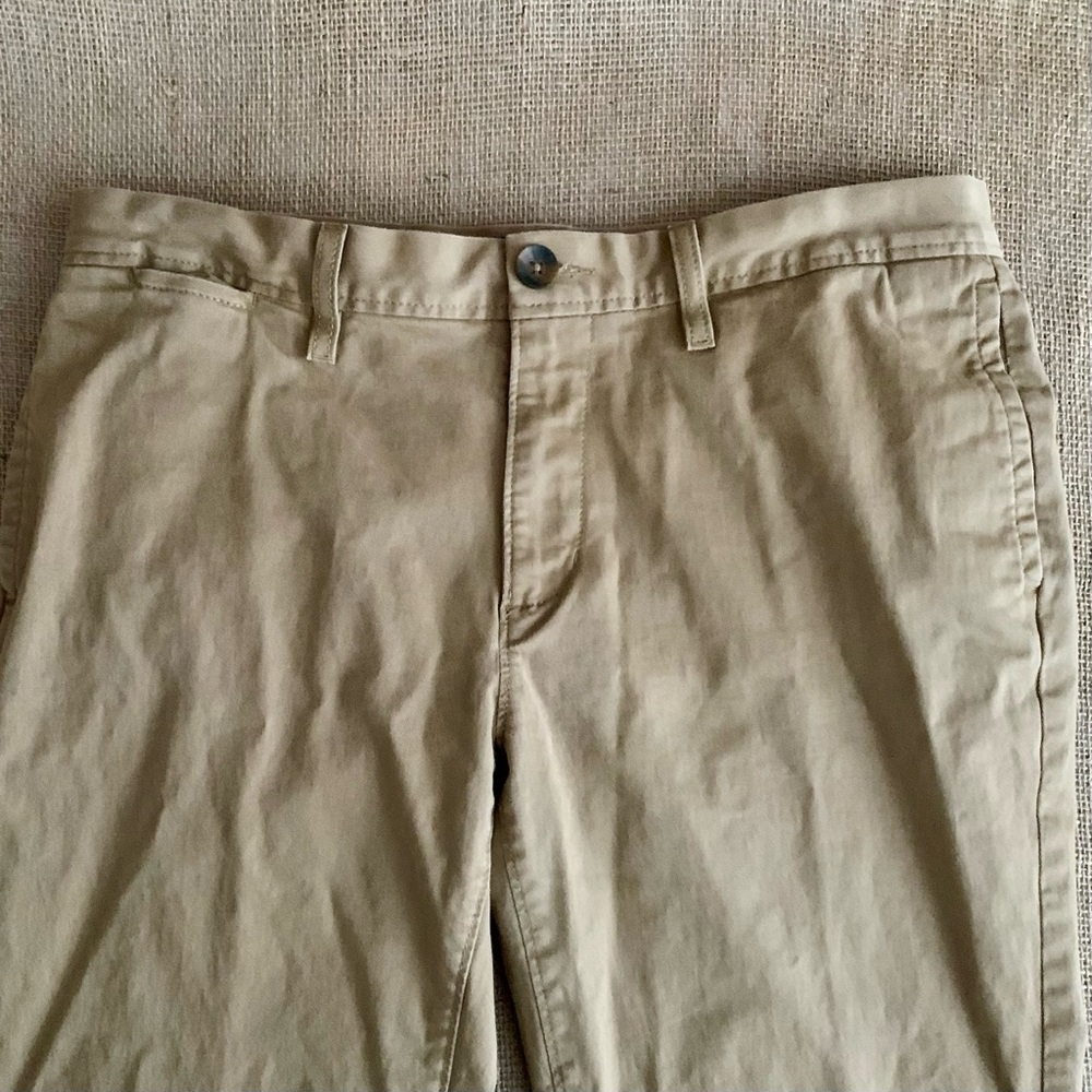 WALLIN & BROS. Men’s Khaki Pants Business Casual Tan Chinos 32W x 30L
